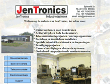 Tablet Screenshot of jentronics.nl